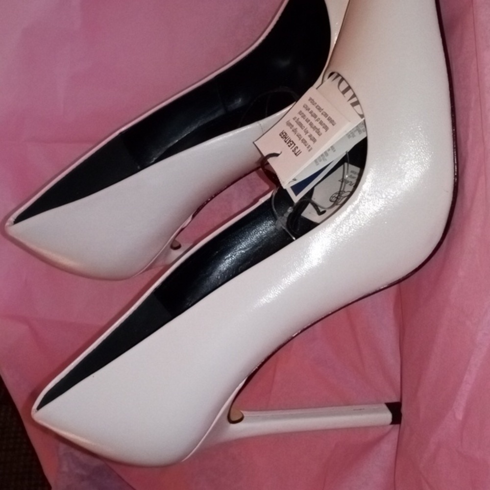 Zara light gray, stilleto pumps, all leather